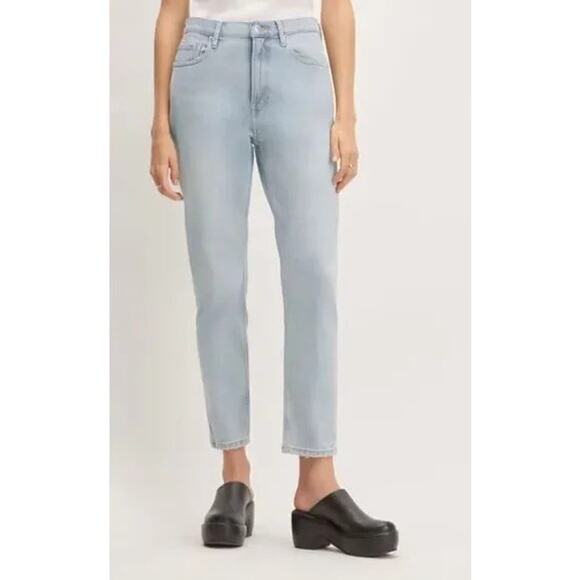 Everlane The Original Cheeky Jean in Light Fog 28 Ankle NWT - Picture 8 of 8